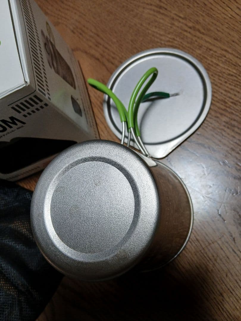 ラスト割引となります。 山の日限定カップヌードル型チタンクッカー 800ml