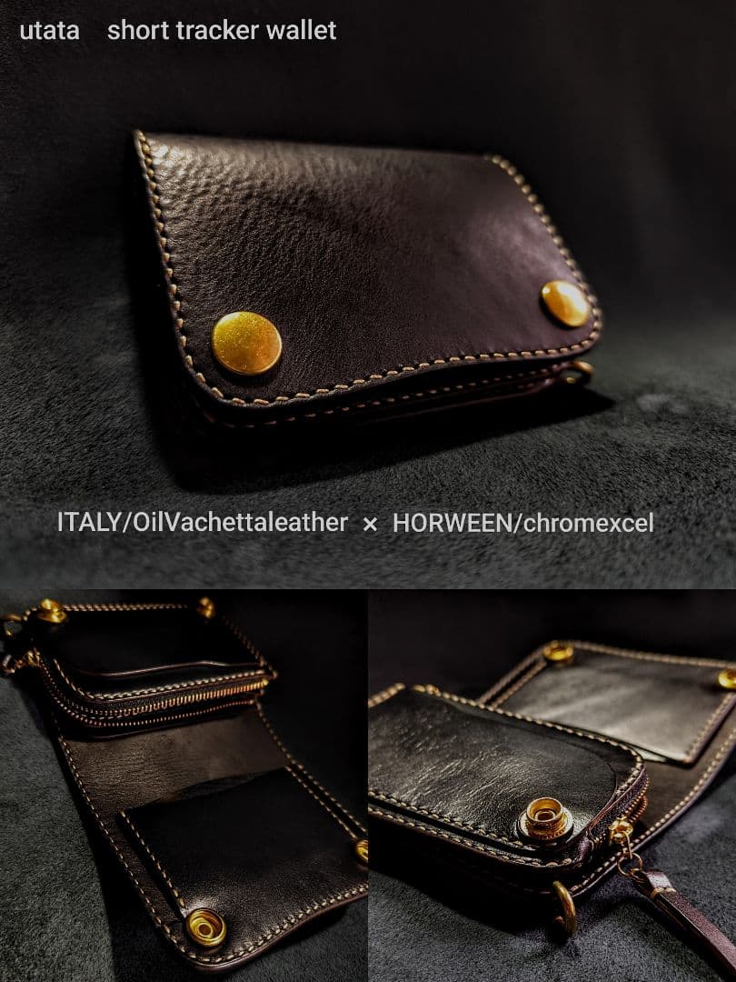 ITALY/OilVachetta×HORWEEN/chromexcel　Bk