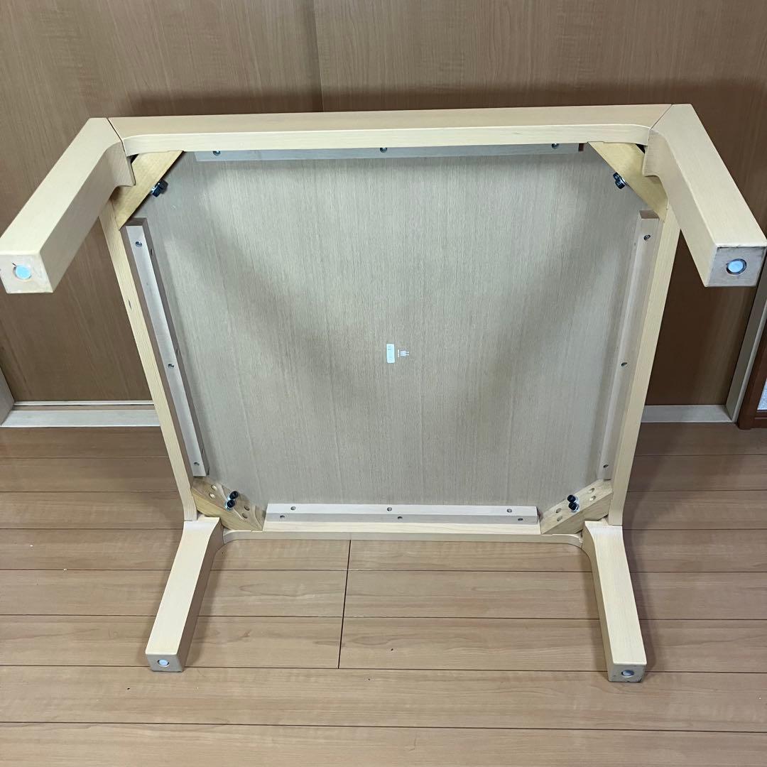 WISE-WISE ワイスワイス　木製正方形テーブル　ローテーブル