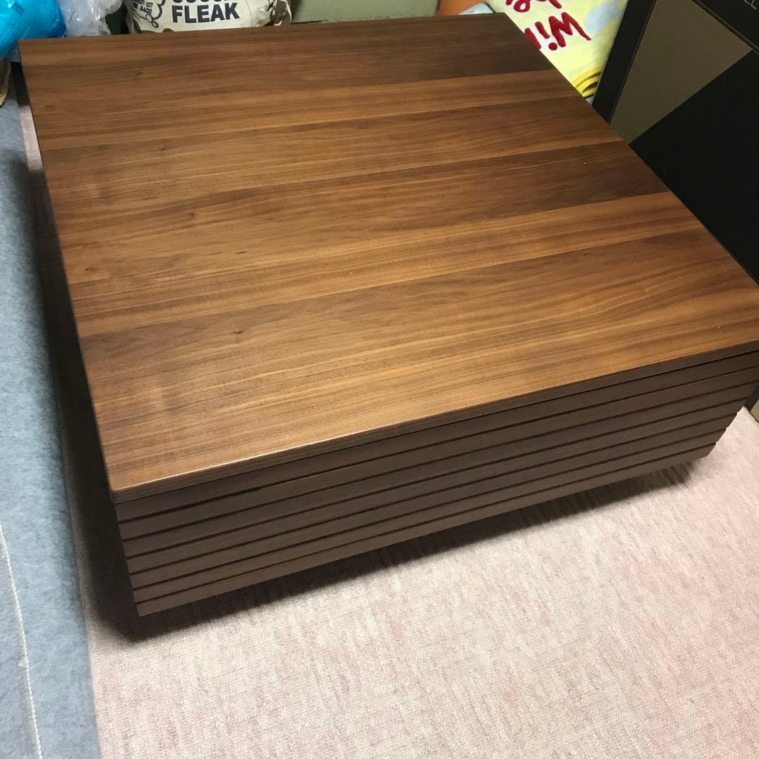 ローテーブル 正方形 コーヒーテーブル 座卓 机