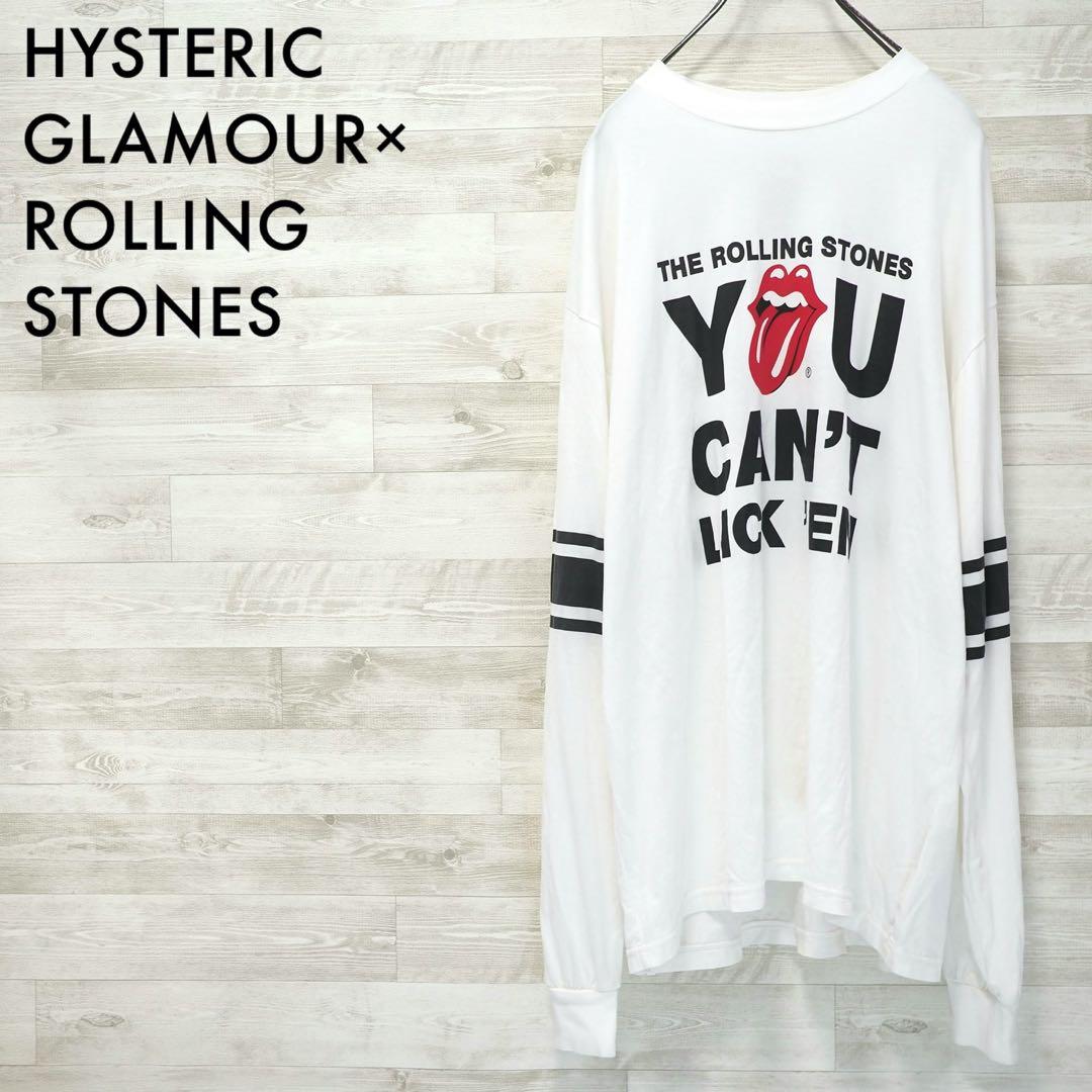 HG×STONES Voodoo Lounge Tour LS Tee-Wh/L