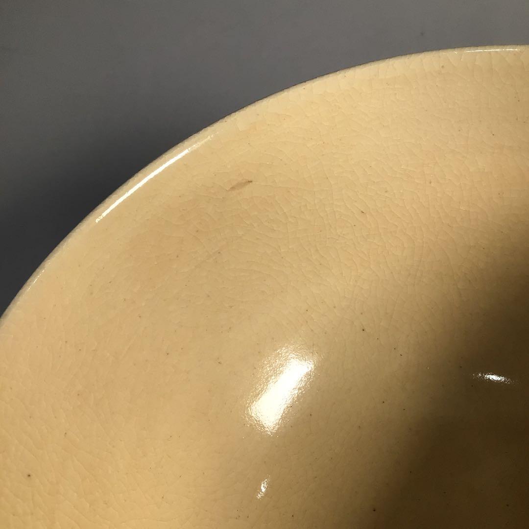 Ｍ１４３　茶碗　『淡島珉平造』『金彩秋草絵』　抹茶碗　共箱　茶道具