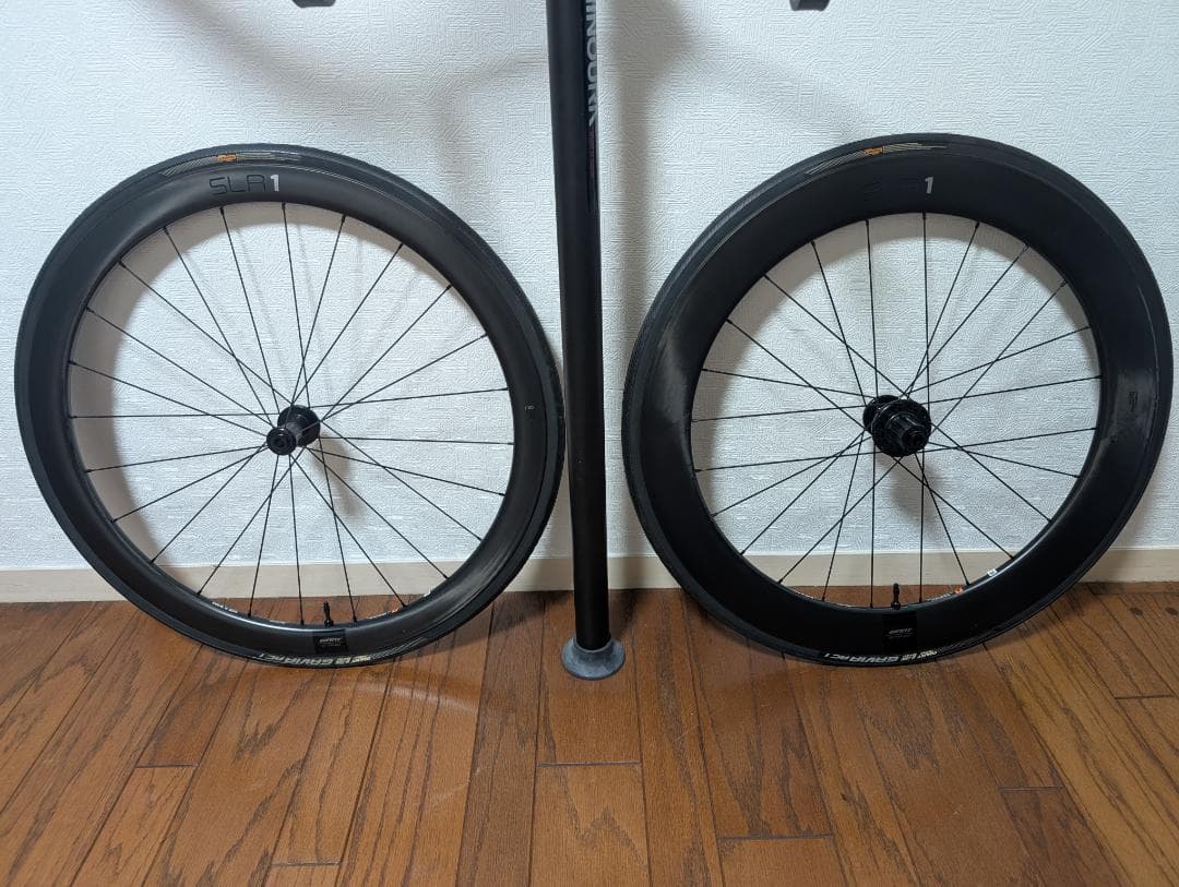 GIANT SLR1 42/65 DISC カーボンホイール 前後セット 未使用