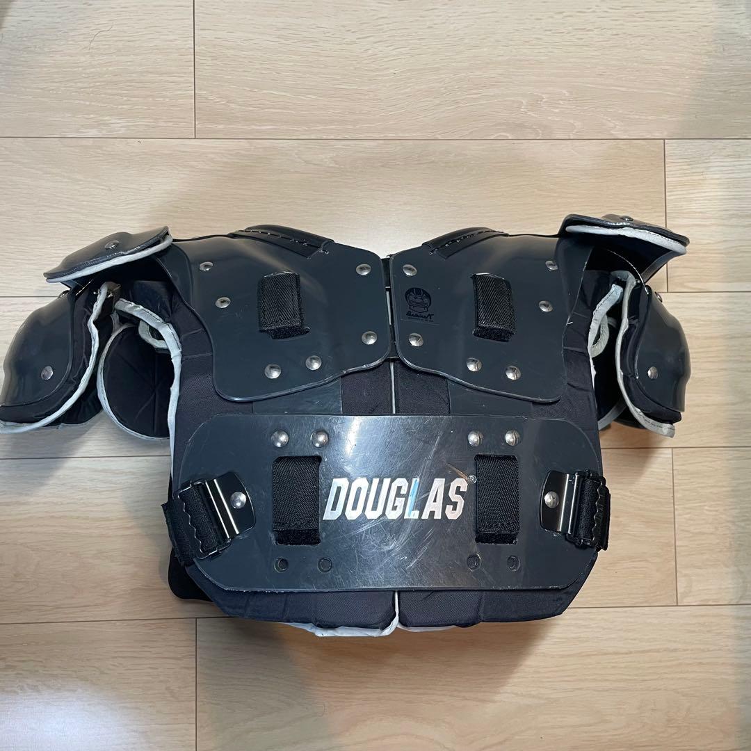 DOUGLAS JD XS ショルダーパッド 16\"-17\" ブラック