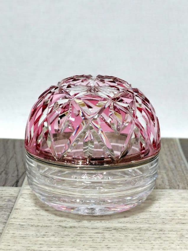 堀口切子 ボンボニエール しずく 小物入れ