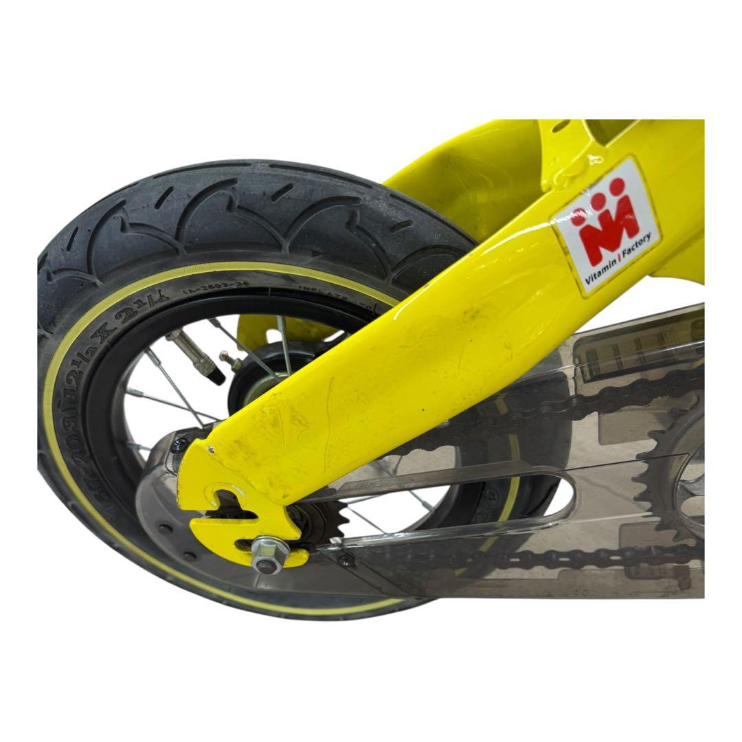 【スタンド付き】Henshin Bike へんしんバイク 12インチ イエロー