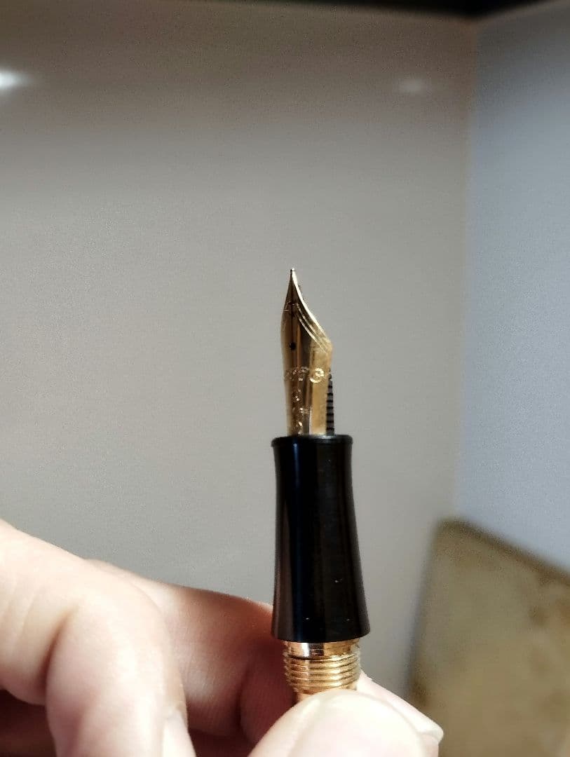 PLATINUM プラチナ万年筆 ♯3776 ギャザード 14K　中