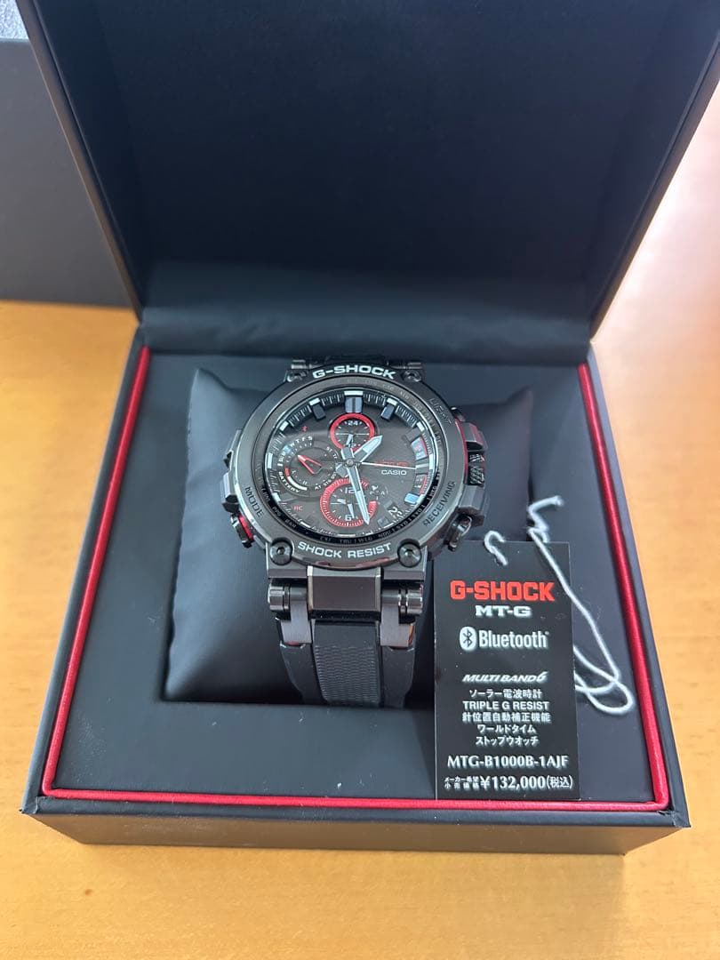 G-SHOCK MTG-B1000B-1AJFブラック