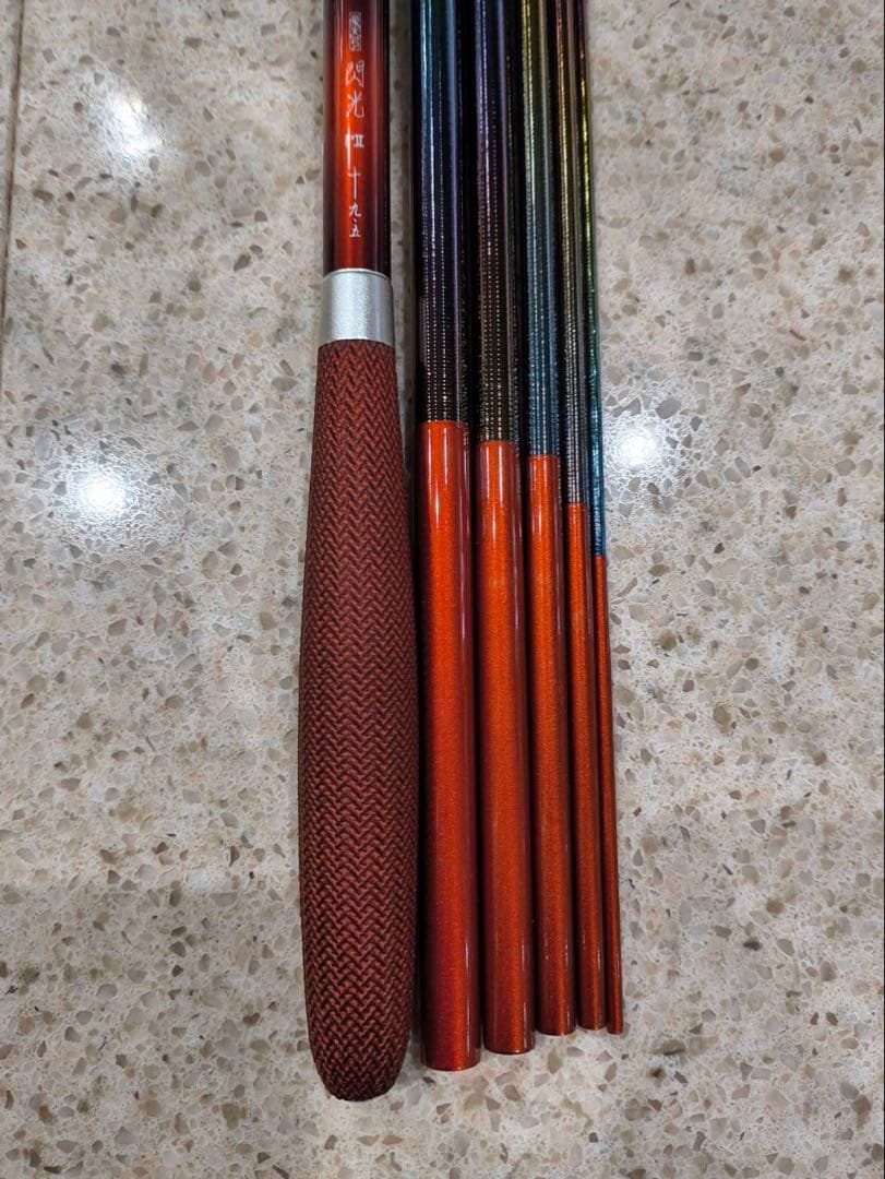 シマノ へら竿 飛天弓 閃光P2 19.5(6ピース)