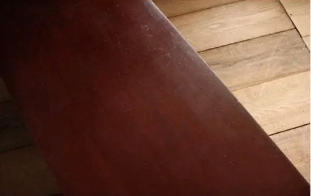 古い木製の机　引き出し8杯　両袖文机　古家具　時代家具