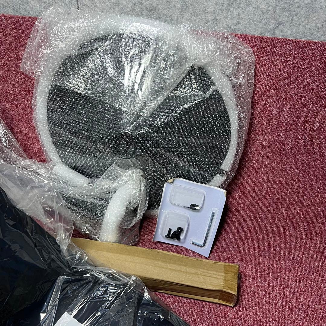 ［3720］新品　バーチェア カウンターチェア 昇降 回転 背もたれ付　2脚