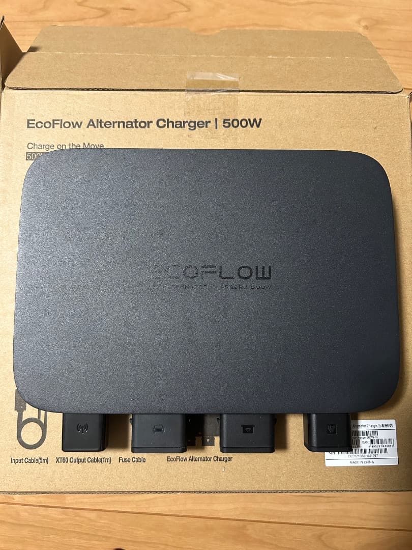 EcoFlow 500W Alternator Charger　店頭デモ使用品