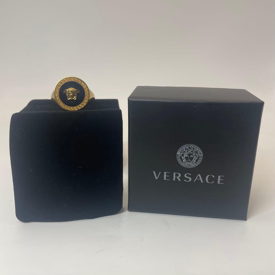 専用❗️箱付♡VERSACE✨ ヴェルサーチ メデューサ ゴールドリング 21号