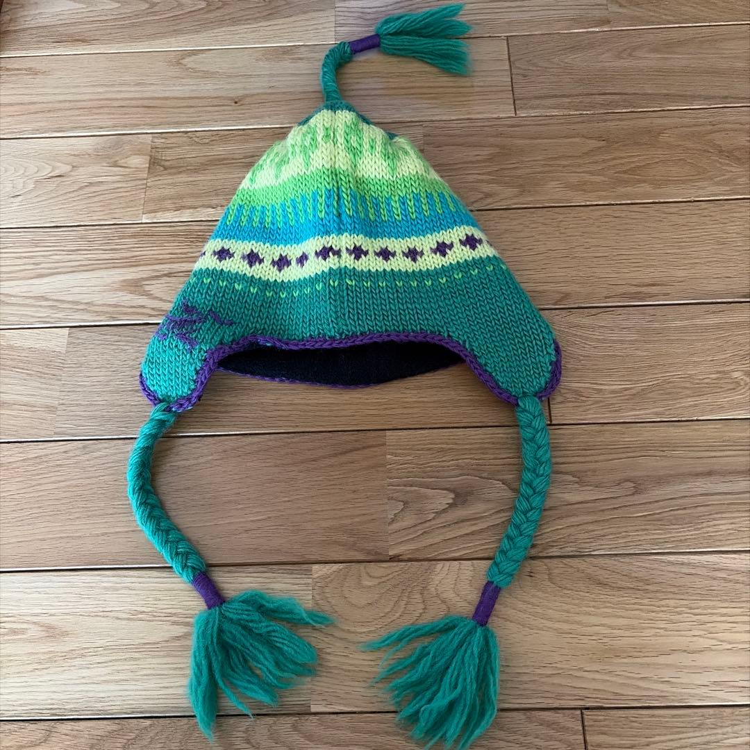 ARC'TERYX アークテリクス 耳当てビーニー　グリーン系　美品