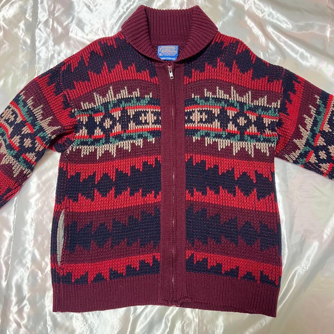 ペンドルトン 70s PENDELTON 100% VIRGIN WOOLニット