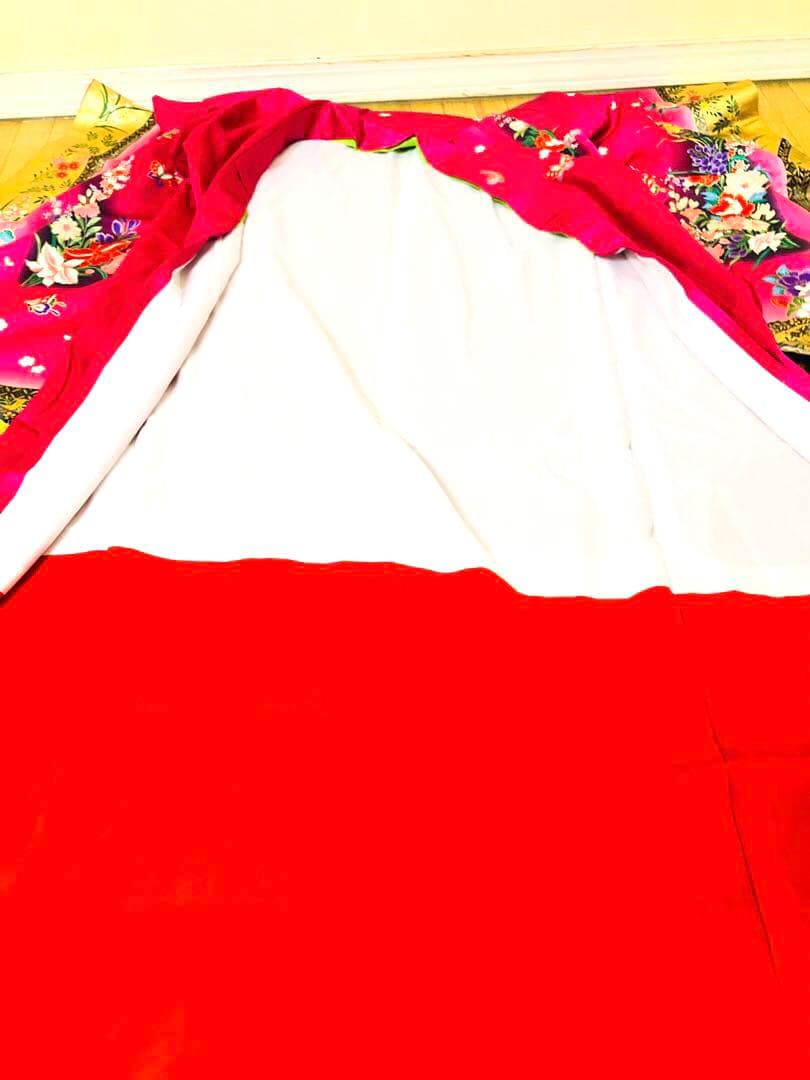 七五三七歳‼正絹豪華ピンクmodern金彩金箔煌びやか際立つ‼️安心フルセット絢爛