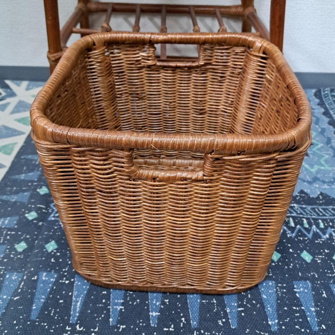 ♡ラタン　籐　ランドリーラック　ランドリーバスケット♡