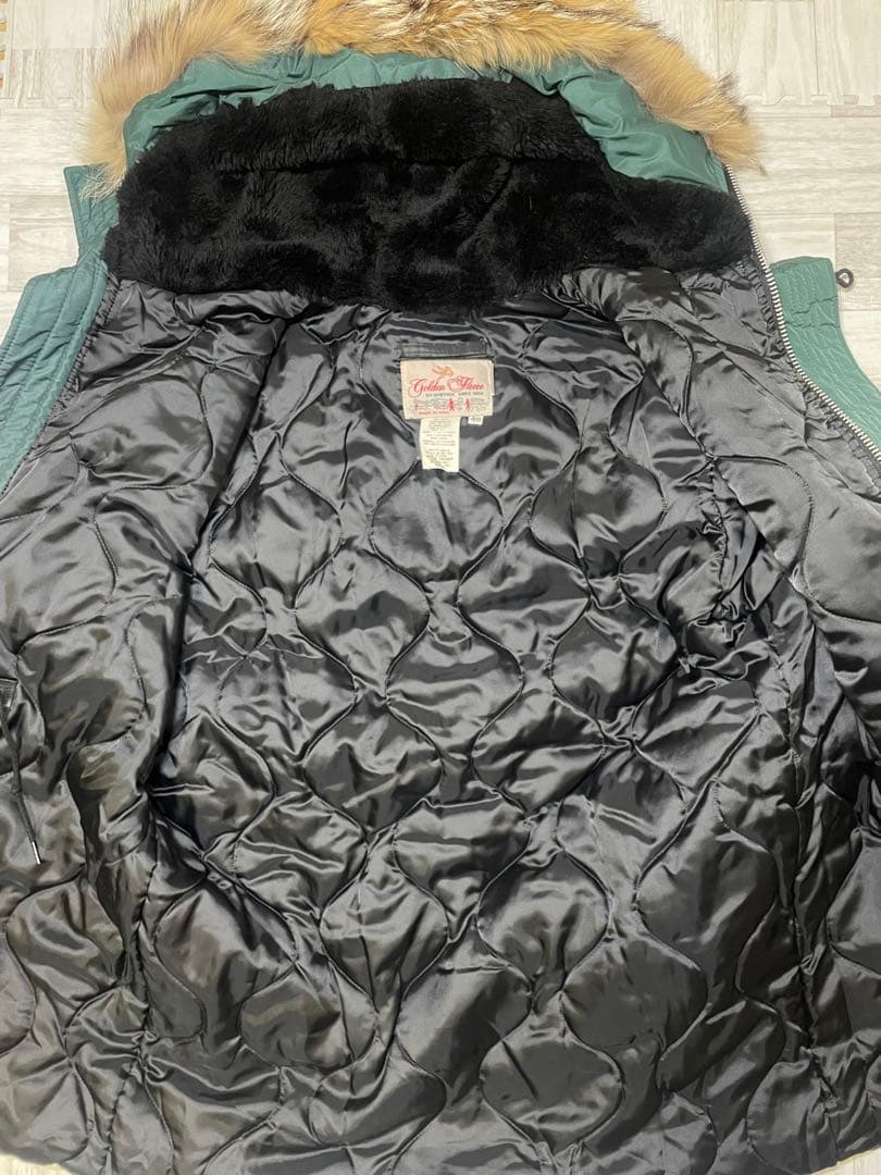 N-3B SPIEWAK 希少色 ターコイズ USA製 XLゴールデンフリース