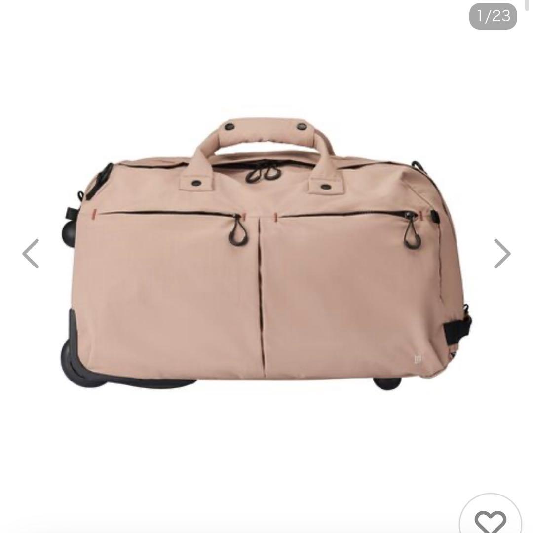 MILESTO ミレスト　ダッフルキャリー BEIGE ボストンキャリー