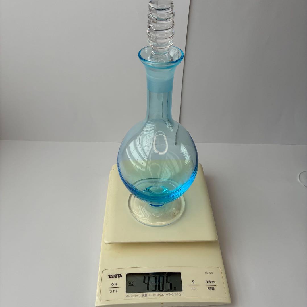 値下げ‼️ベネチアングラス ムラーノ　デキャンター＆ミニグラス 4個セット