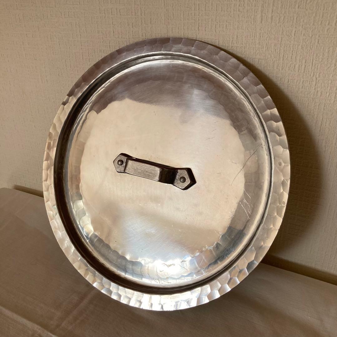 姫野作 本手打アルミ浅形鍋　21cm 別注品