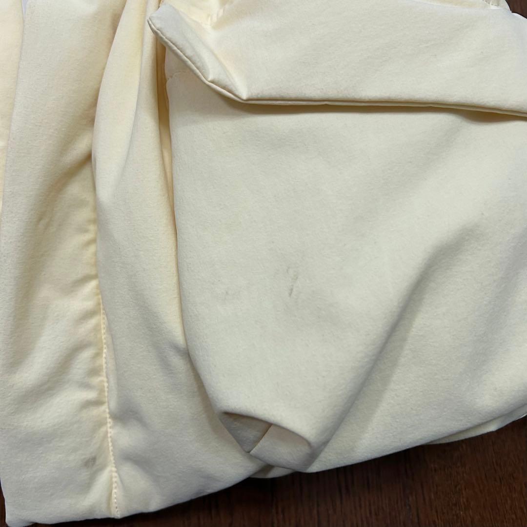 うきこ BELPER ポケットダウンベスト クリームイエロー 23AW