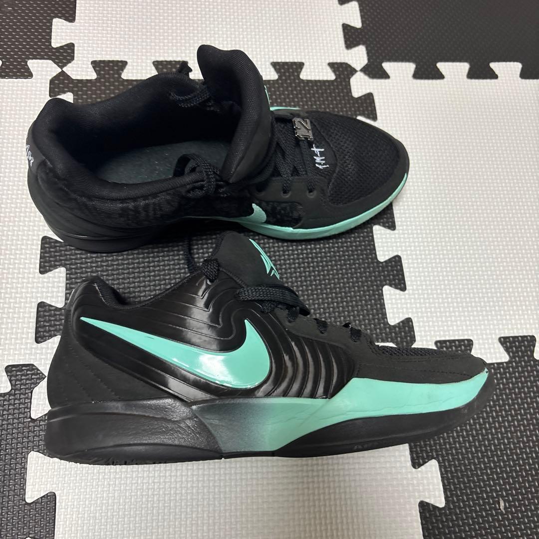 Nike バスケットボールシューズ ブラック/ミント