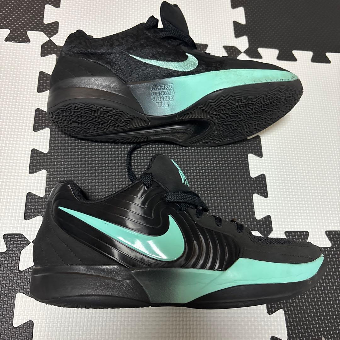 Nike バスケットボールシューズ ブラック/ミント
