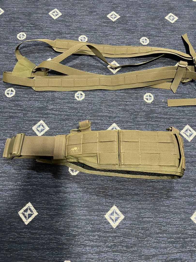 TASMANIAN. TIGER ウォーリアーベルトとポーチセット　まつ