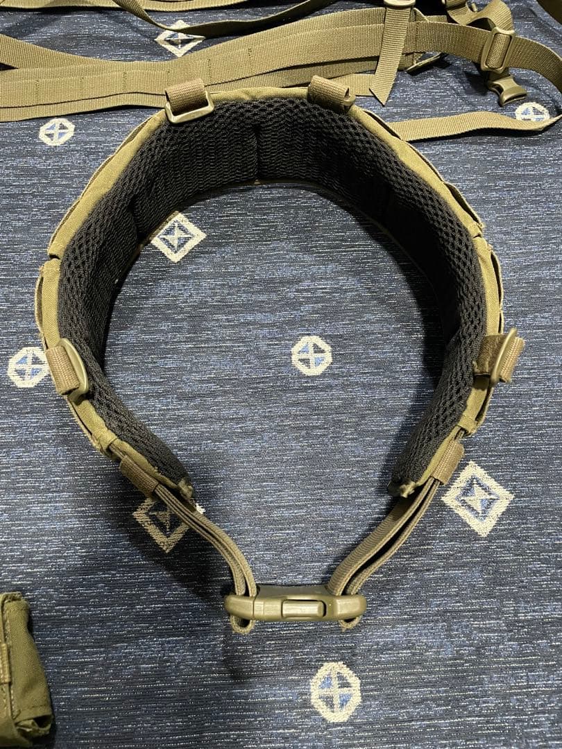 TASMANIAN. TIGER ウォーリアーベルトとポーチセット　まつ