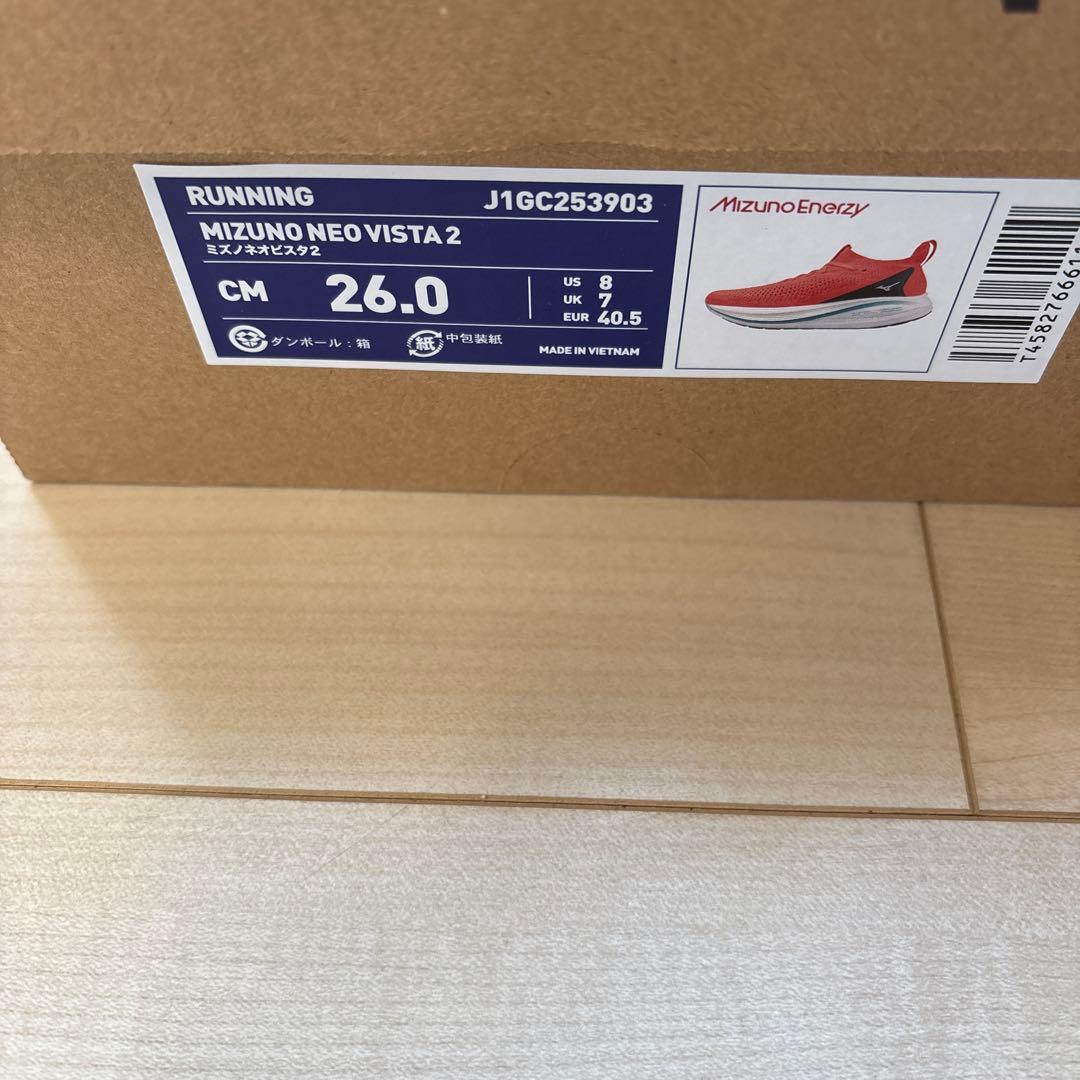 ミズノ　ネオビスタ2 26CM