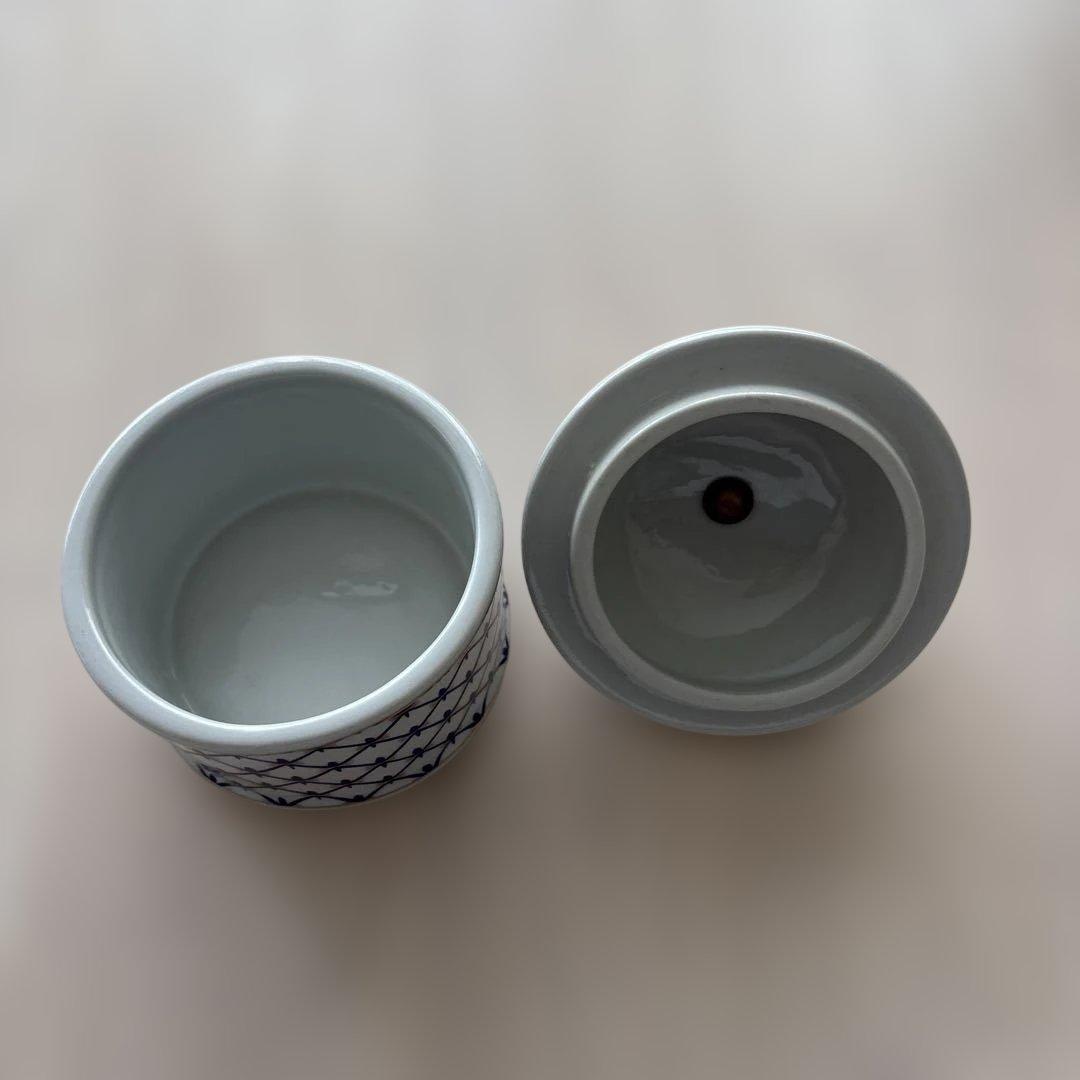 【2個セット】インテリア雑貨 シノワズリ ボックス 鳥 陶器 小物入 おしゃれ