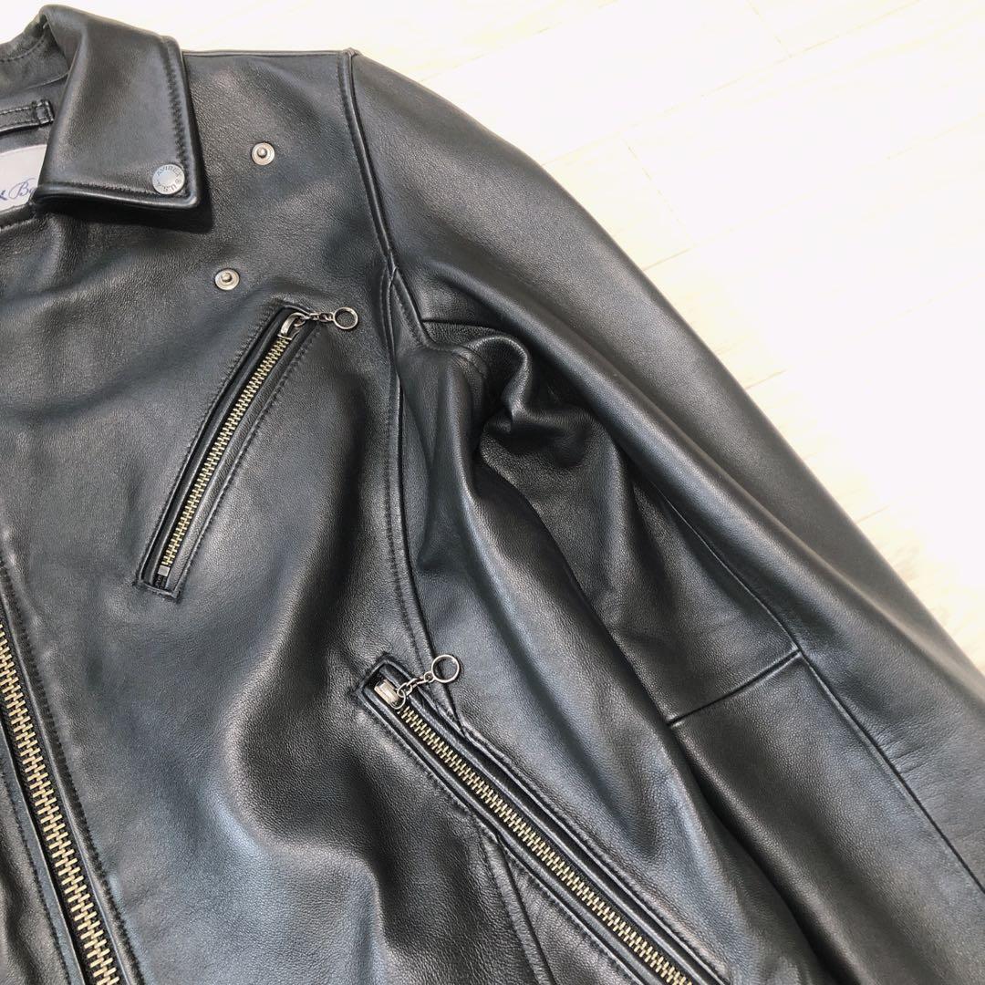 ✨美品　AVIREX アヴィレックス ベル　ラム レザー　ダブルライダース