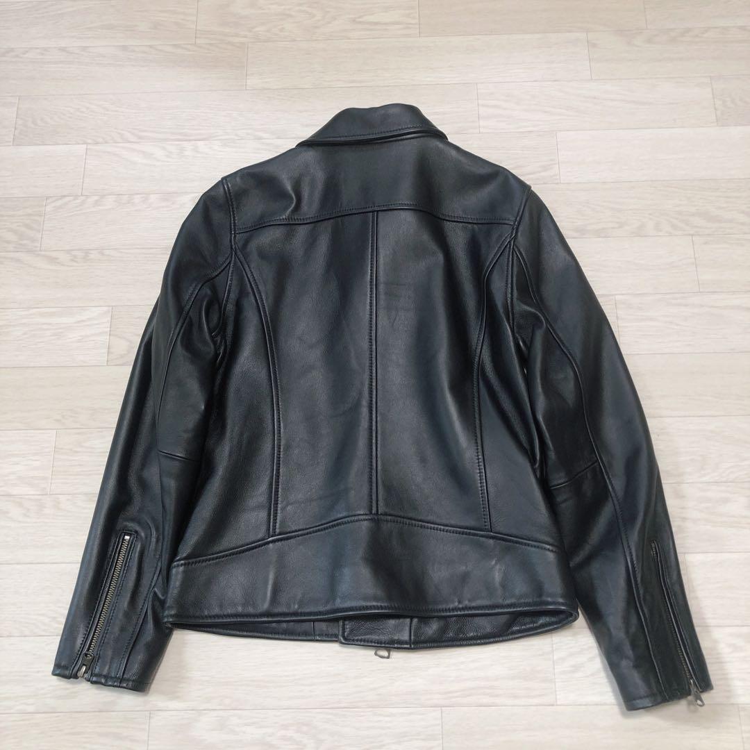 ✨美品　AVIREX アヴィレックス ベル　ラム レザー　ダブルライダース