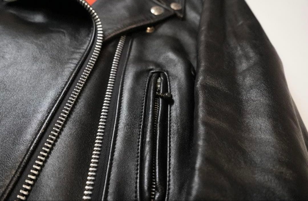 ルイスレザー　ビンテージ　ライトニング　ライダース　34 レディース