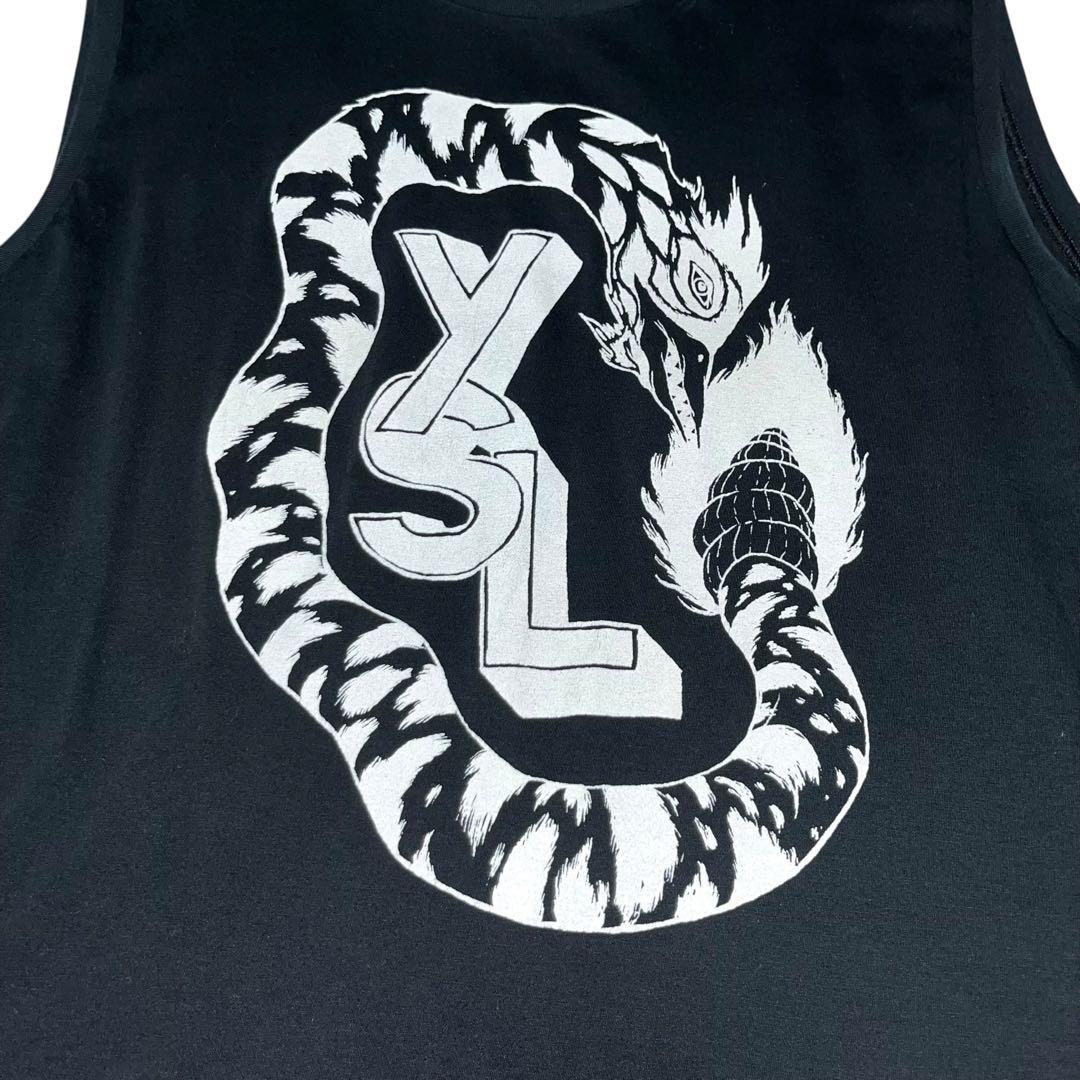 トップス 2012 SAINT LAURENT PARIS Snake tank top