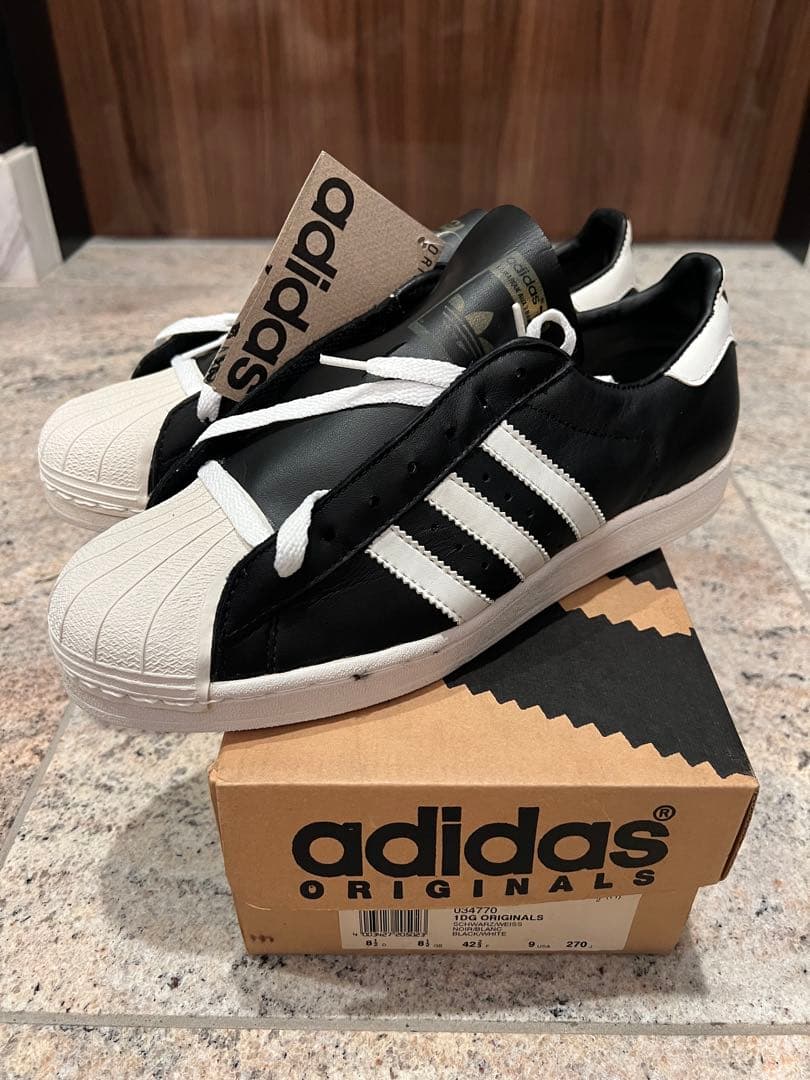 新品未使用 94年 adidas SUPER STAR 034770 US9希少