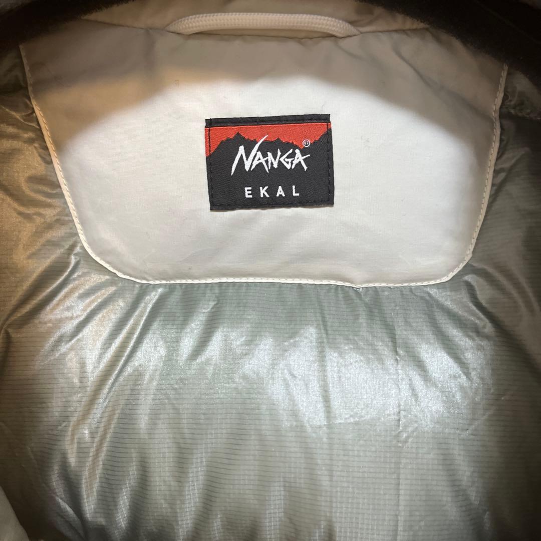 ダウンジャケット 「別注」NANGA×EKALスタンドカラーレディース