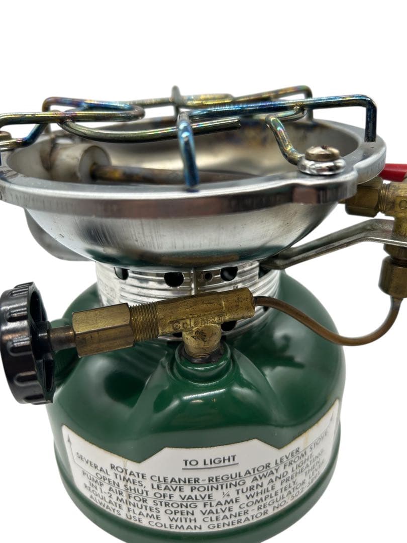 Coleman 502 シングルバーナーストーブ 82年 スポーツスター 現状品