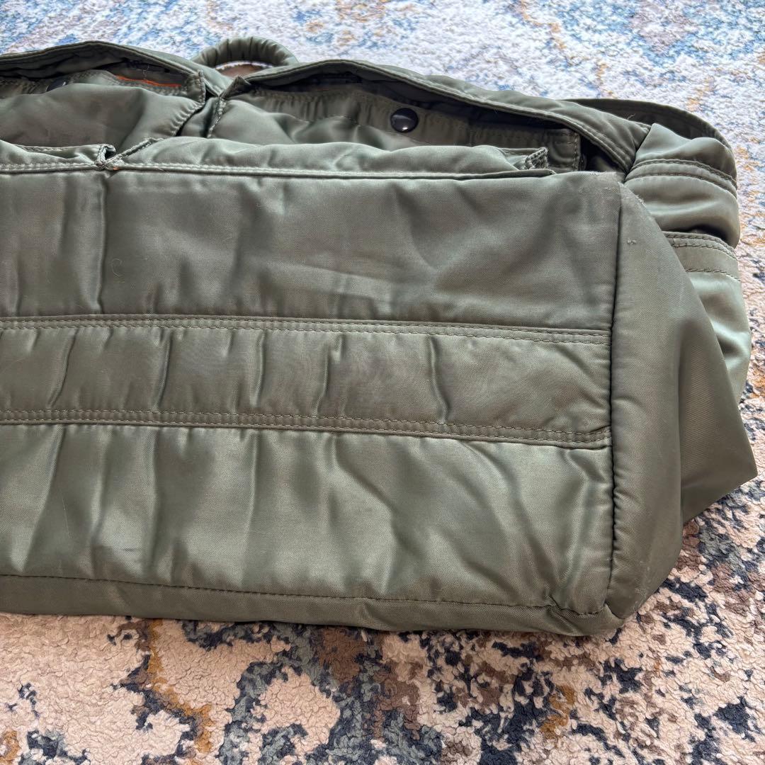 PORTER タンカー　ボストンバッグ　セージグリーン
