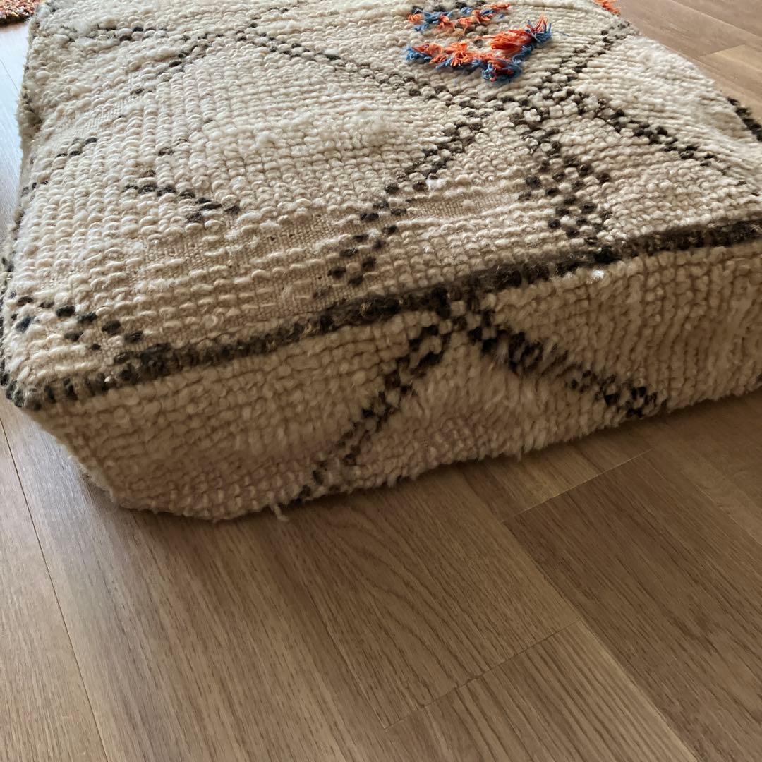 モロッコ　ヴィンテージベニワレン　プフ　B ラスト　1点