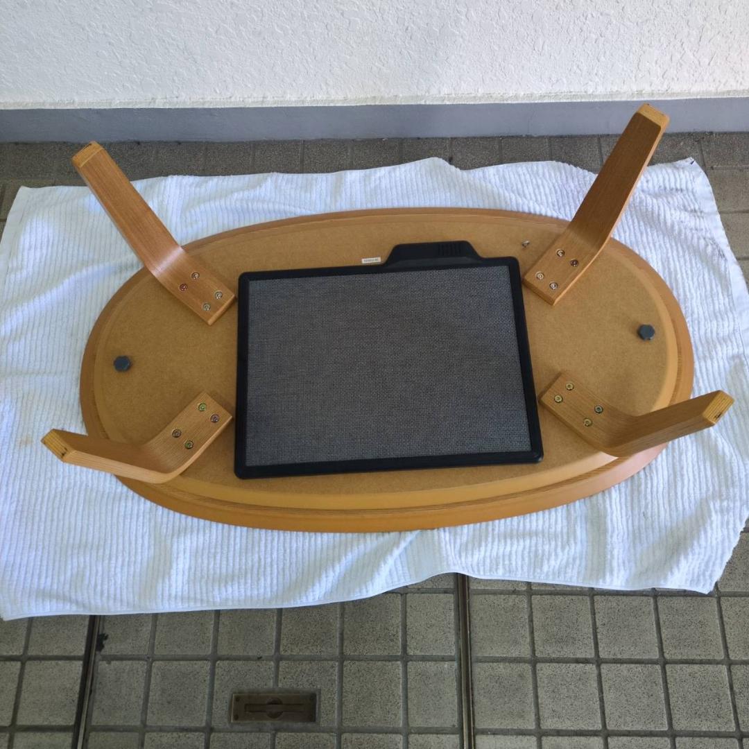 ☆☆廃盤品番　無印良品 楕円型こたつ MJ-KDFS1100　2017年製