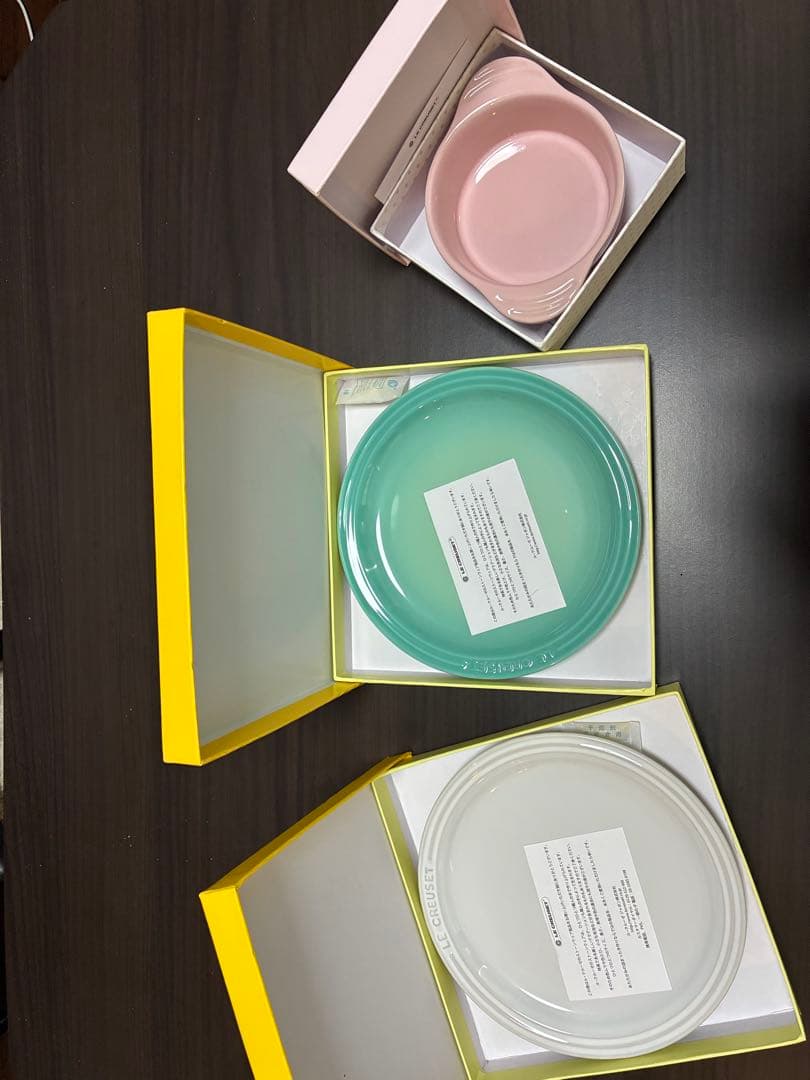 ル・クルーゼ　皿(19cm) 2枚 ベビーディッシュ　1つ