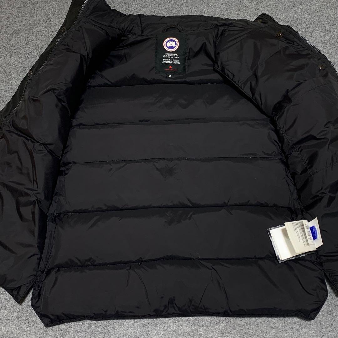 【美品】カナダグース　フリースタイルベスト　2832L　ワッペン　ブラック　S