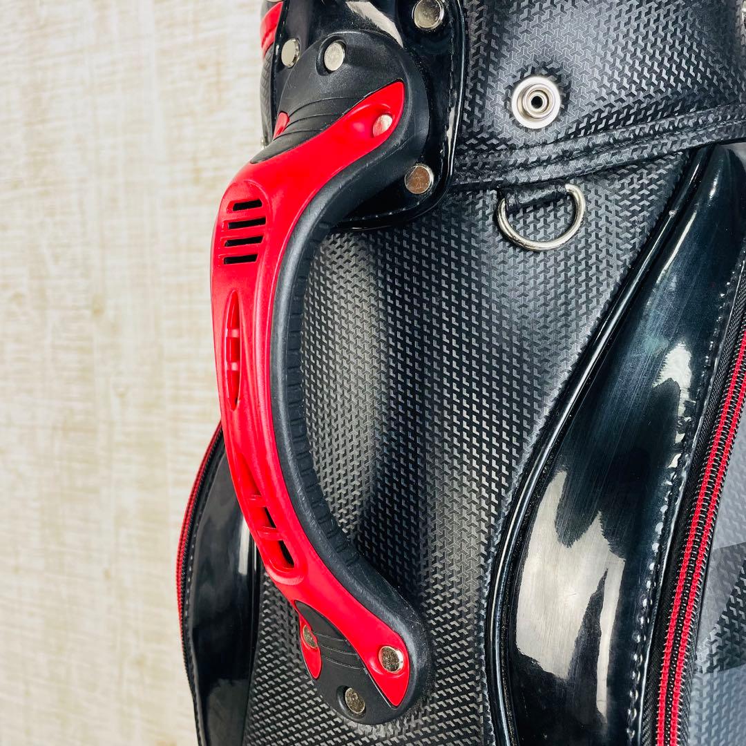 【美品】le coq sportif ルコック　サークルロゴ　キャディバッグ