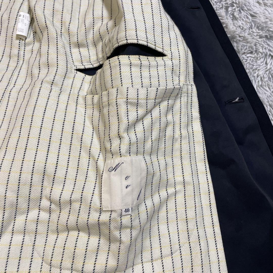 Haversack （有）クラウドナイン　コットンシルク　トレンチコート　L