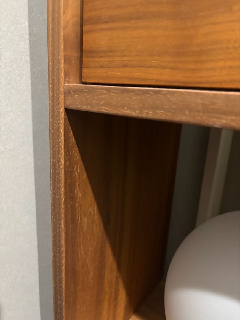 無印良品　スタッキングシェルフ　ウォールナット