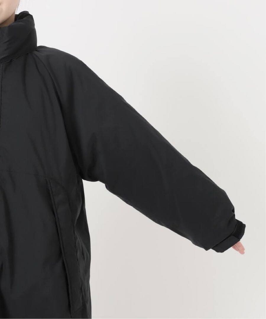 SLOBE IENA ウォッシャブル中綿モンスターパーカーブルゾン