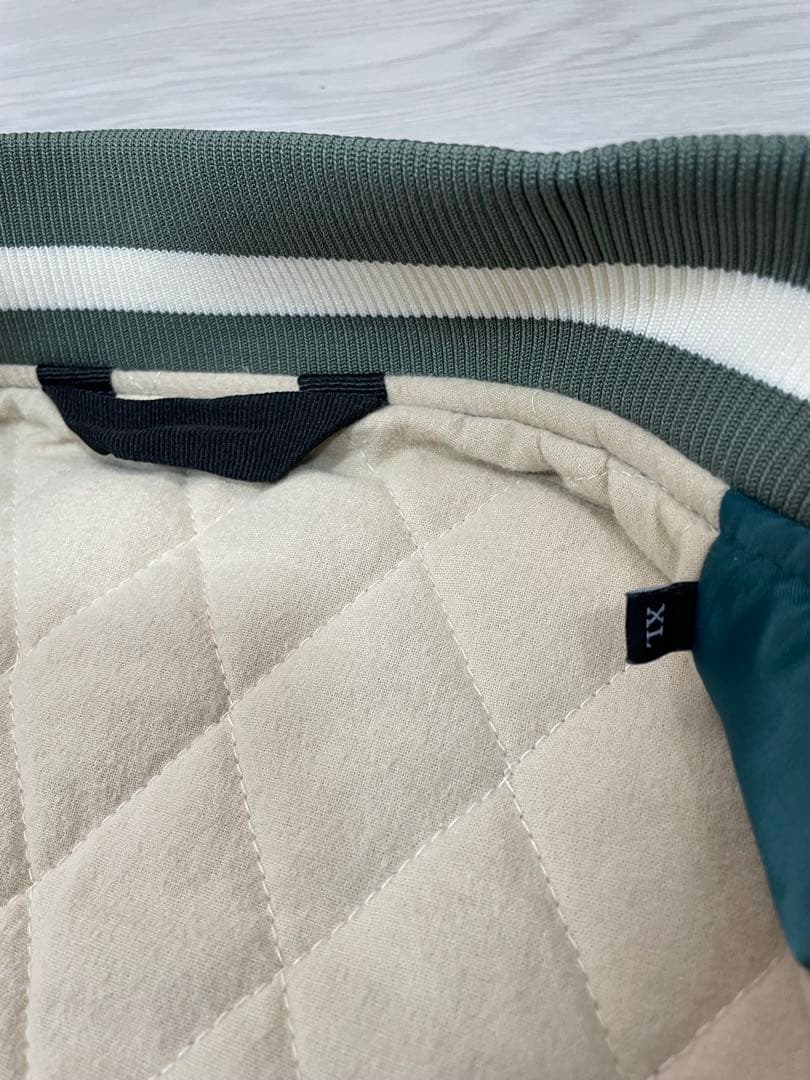 ディーゼル スカジャン 【グリーンXL】