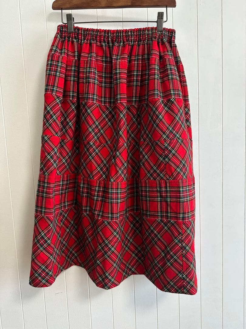 m-019tricot COMMEdesGARCONS チェックスカート